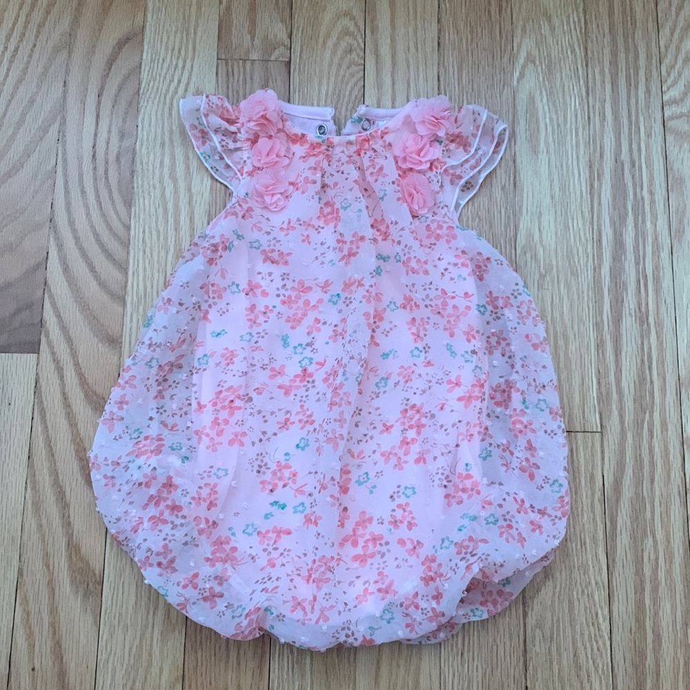 Pink bubble onesie - Picture 1 of 5